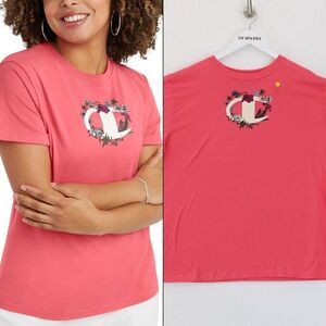 Champion Womens Graphic-Print Classic Pinky Peach